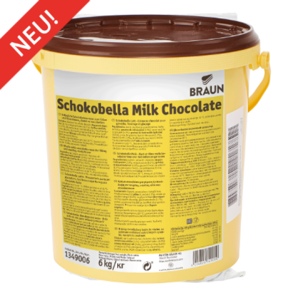 Schokobella vollmilch 6kg